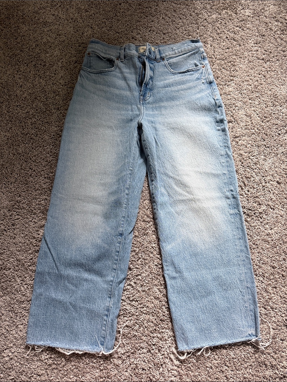 Madewell The Perfect Vintage Wide Leg Crop 29